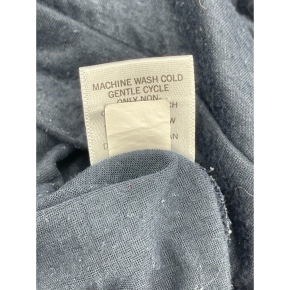 Banana Republic Women's Navy Blue Long Sleeve Wrap Top Shirt Size XS - Picture 7 of 10